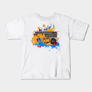 Boom Box Kids T-Shirt